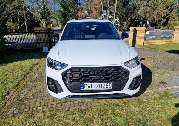 Audi SQ5 cena 210000 przebieg: 34000, rok produkcji 2020 z Lidzbark małe 277